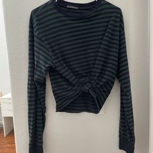 brandy melville striped long sleeve top
